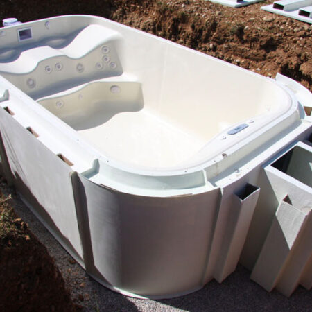 Idromassaggio Vetroresina Interrata