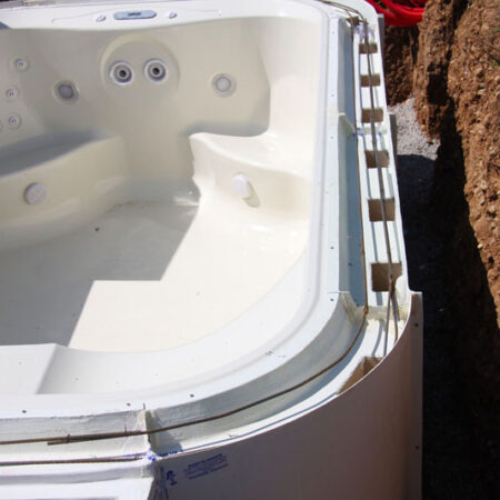 Idromassaggio Vetroresina Interrata