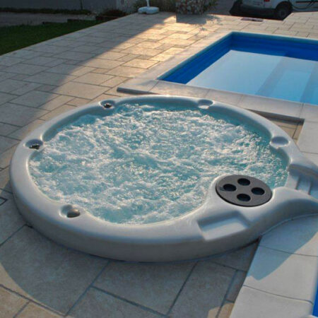 Idromassaggio Vetroresina Interrata