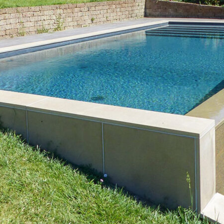 Piscina A Cascata Laterale