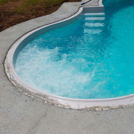 Piscina in vetroresina interrata