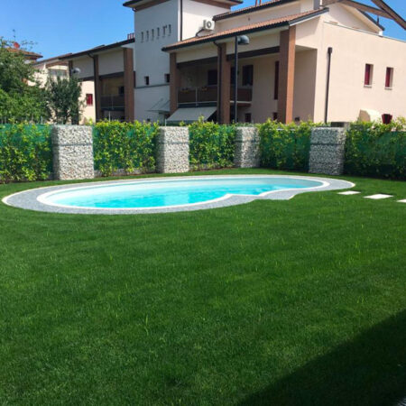 Piscina in vetroresina interrata